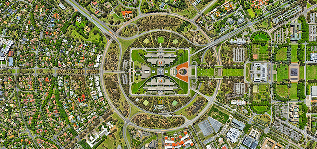 Melbourne urban town planning organised by Amber